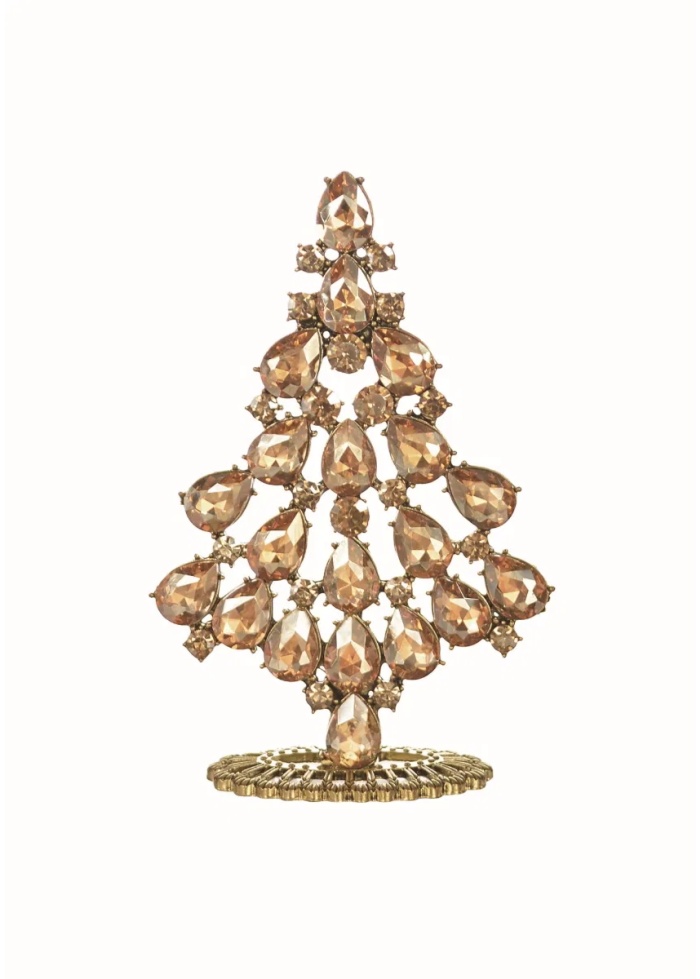 IvyPark | Gold Crystal Teardrop Tree