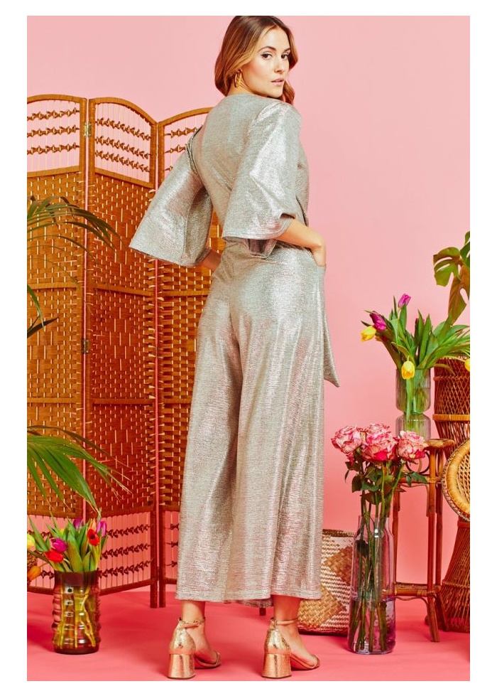 Onjenu | Laurie Metallic Jumpsuit