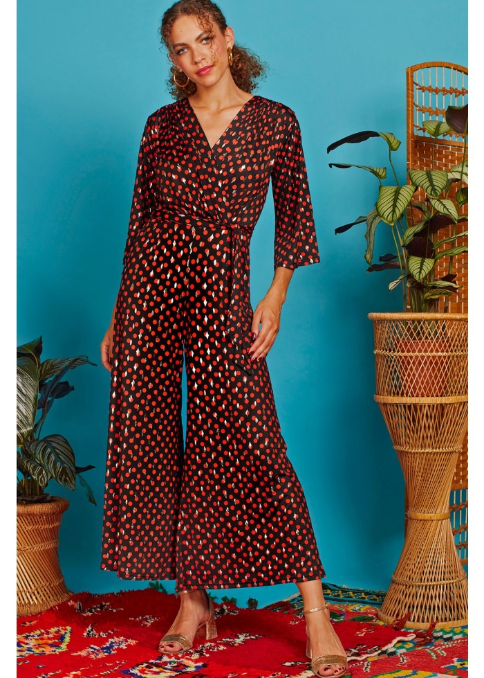 Onjenu | Laurie Evening Dot Jumpsuit