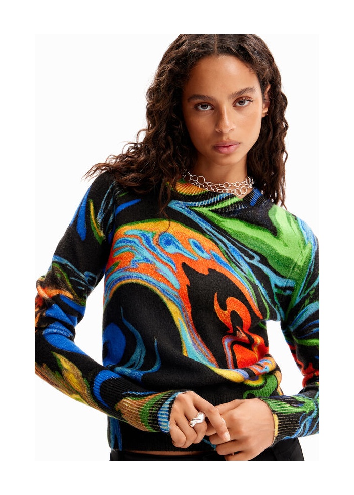 Desigual | Marble Pullover