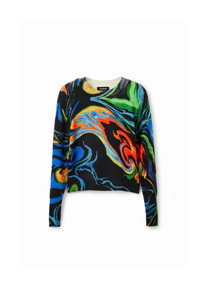 Desigual | Marble Pullover