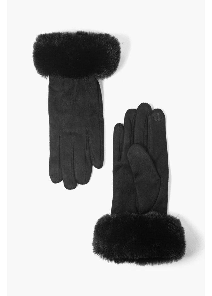 Rosie | Fur Trim Gloves