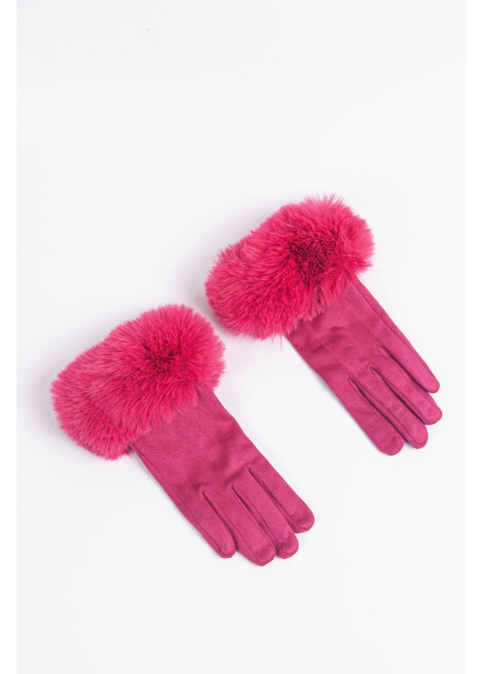 Rosie | Fur Trim Gloves