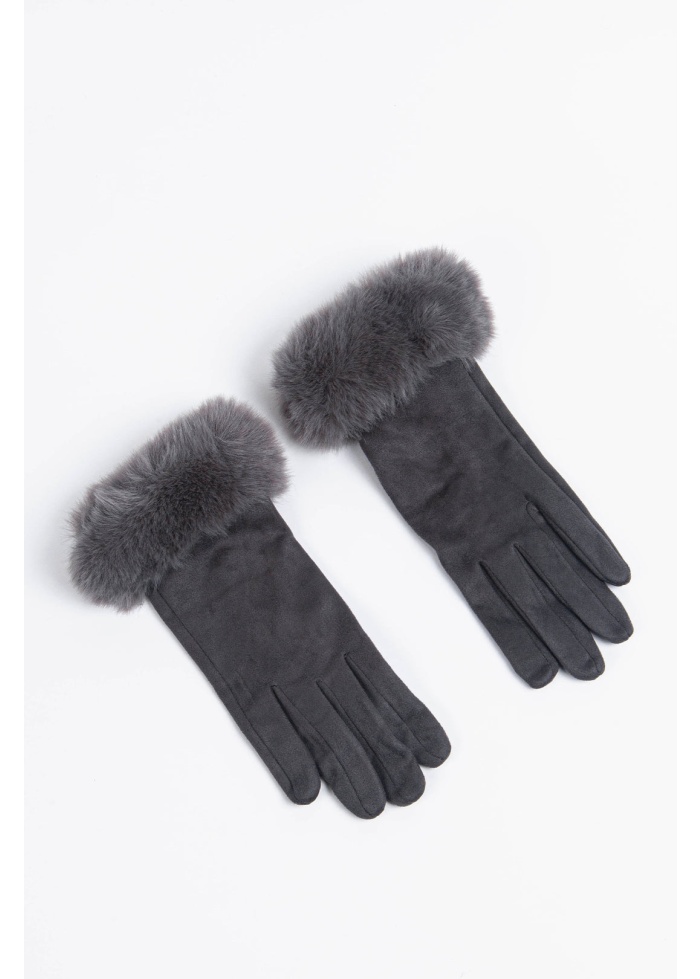 Rosie | Fur Trim Gloves