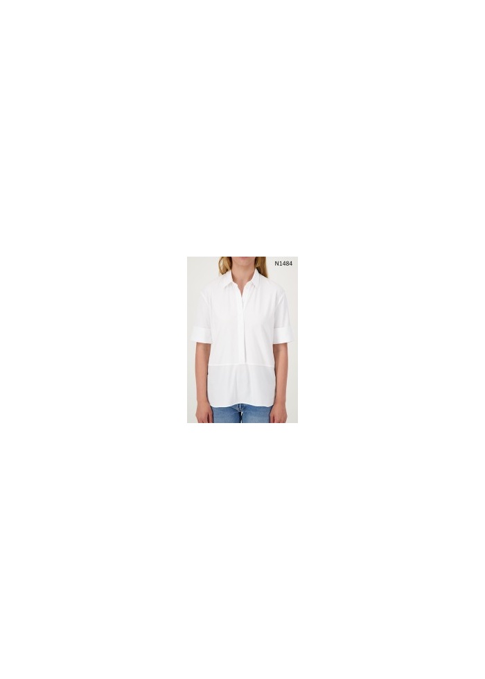 Just White | Longer Length Shirt