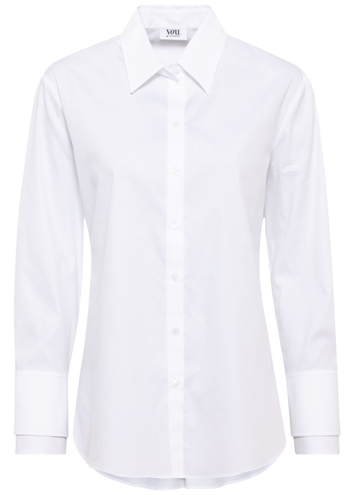 Just White | Double Cuff Shirt