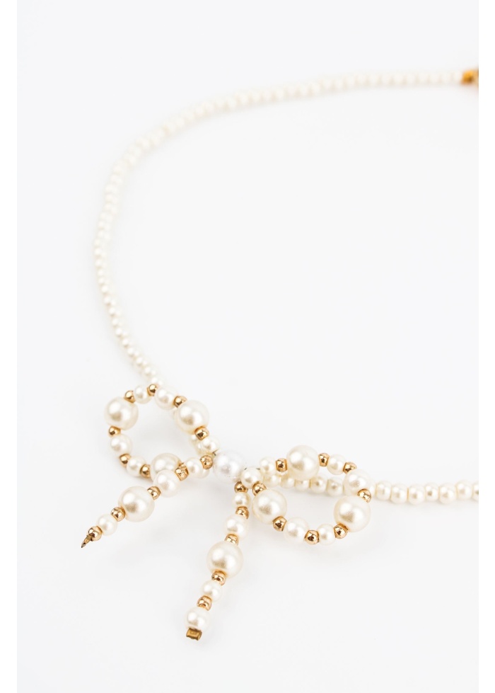 MyDoris | Pearl Bow Necklace