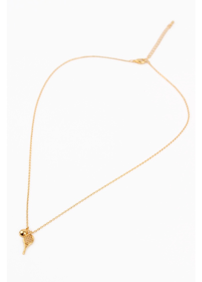 MyDoris | Tennis Racket Necklace
