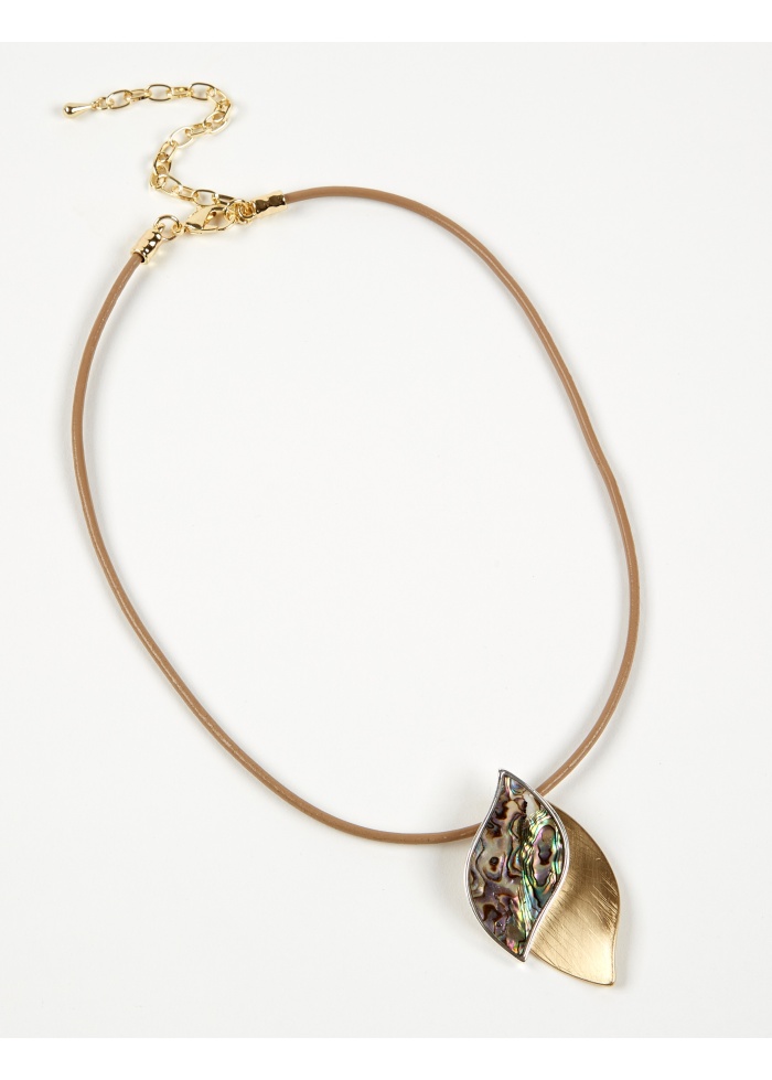 dante | Leaf Pendant Necklace