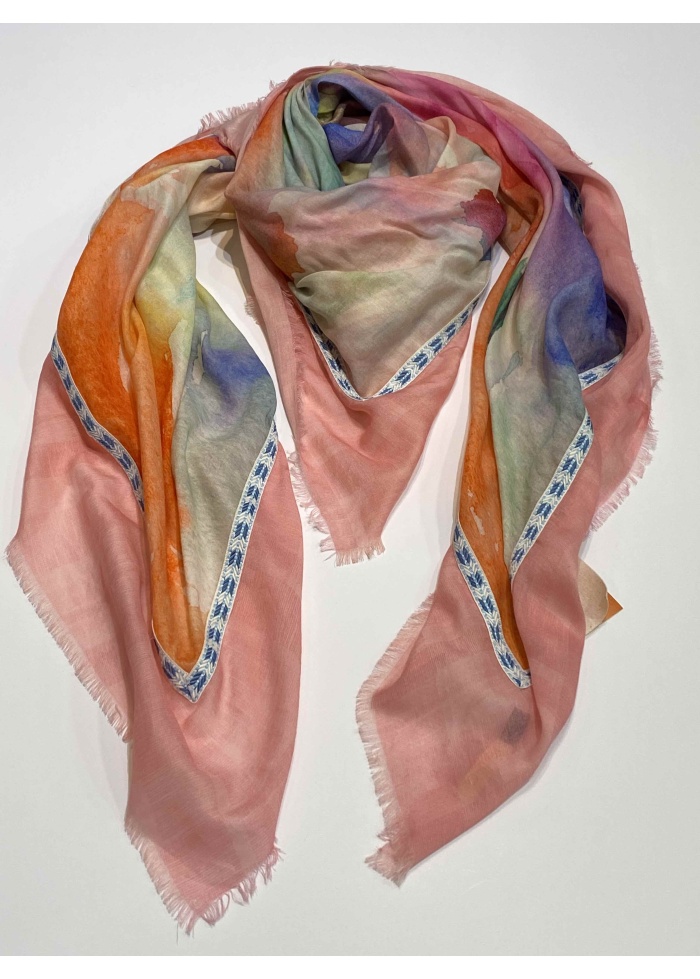 Ombre | Watercolour Scarf