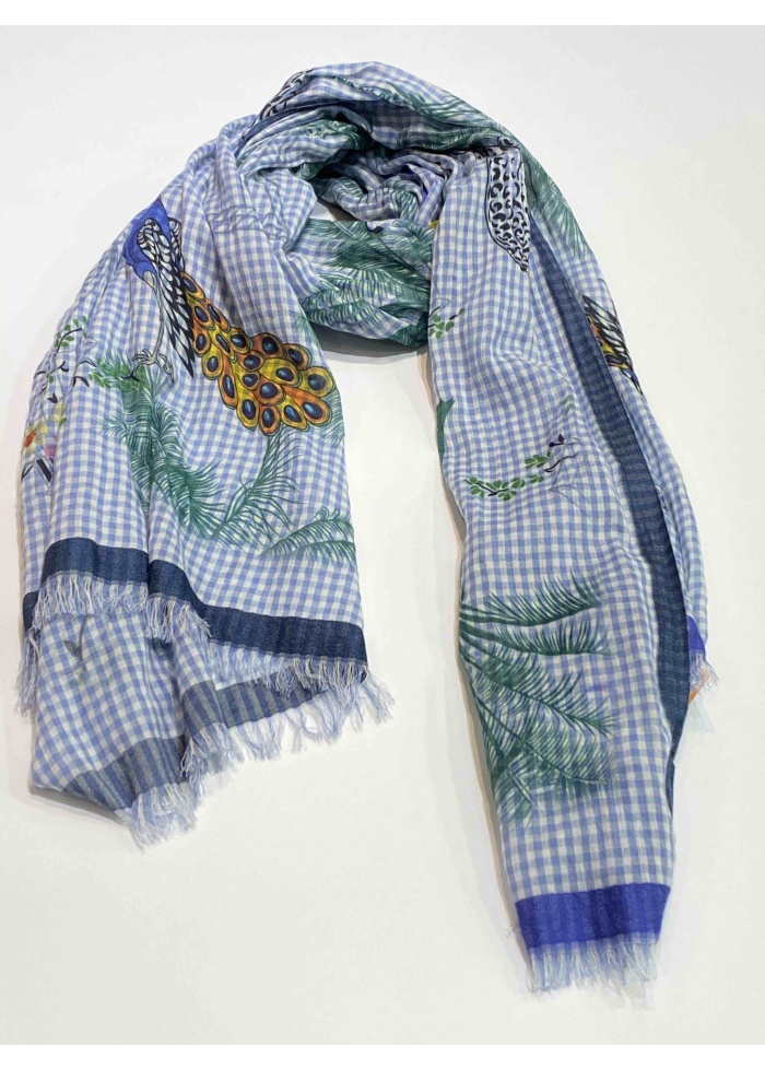 Ombre | Peacock Scarf
