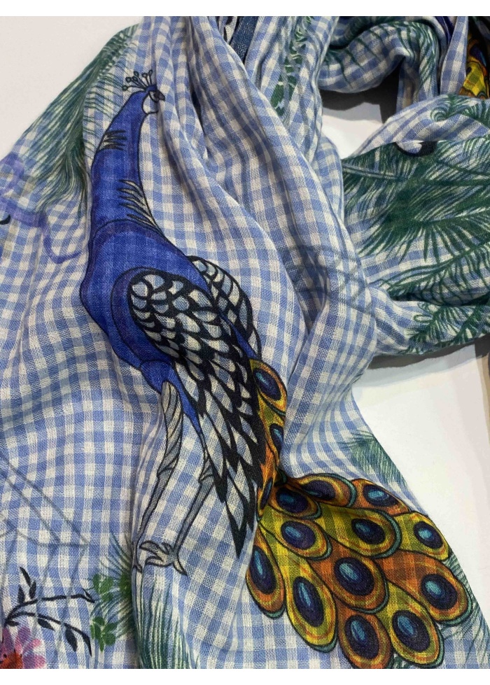 Ombre | Peacock Scarf