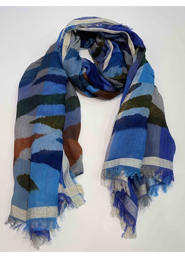 Ombre | Zebra Print Scarf