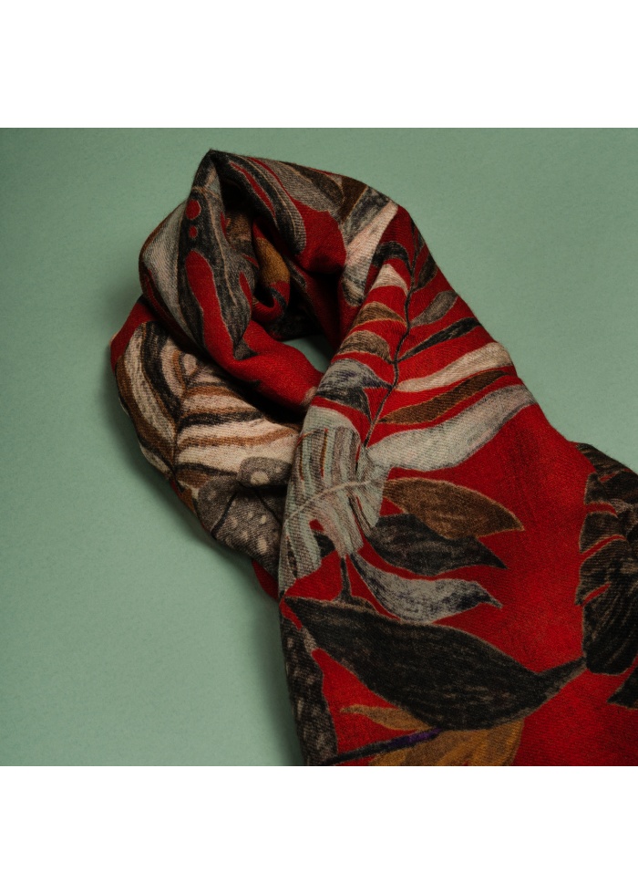 Ombre | Palm Leaf Scarf