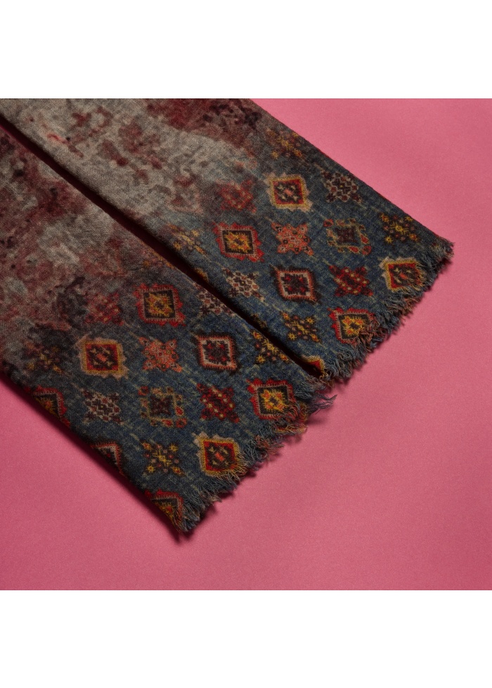 Ombre | Abstract Tile Scarf