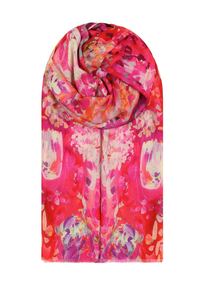 Ombre | Silky Floral Scarf