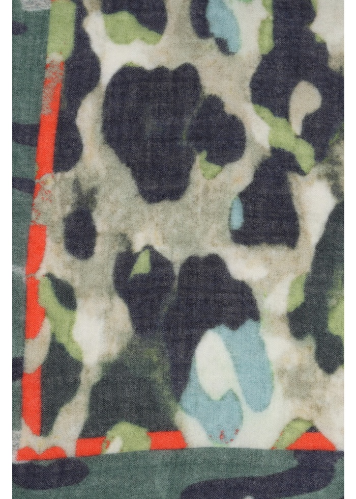 Ombre | Animal Print Scarf