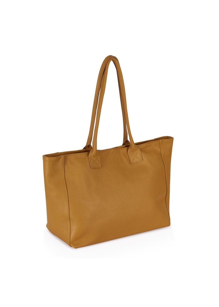 CPW | Mustard Leather Tote Bag