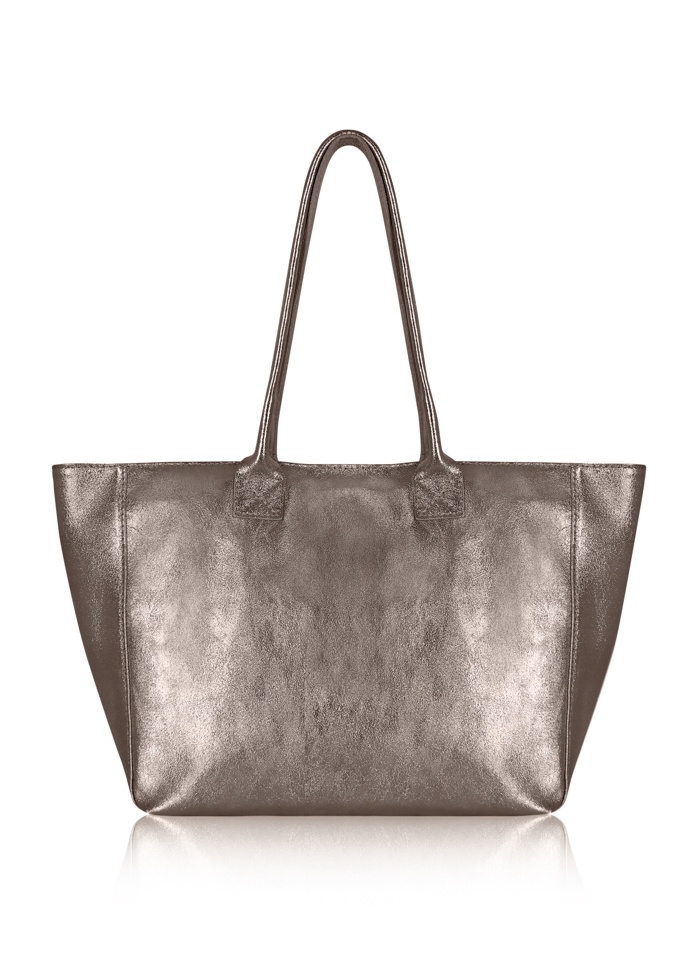 CPW | Wimbledon Bronze Leather Tote Bag