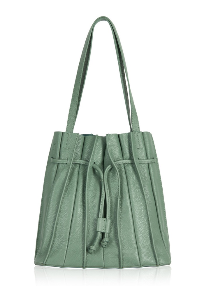CPW | Leather Pleated Handbag