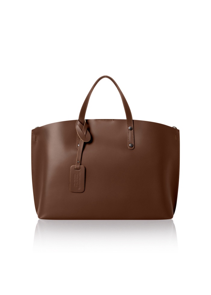 CPW | Bakewell Tote Chocolate Leather