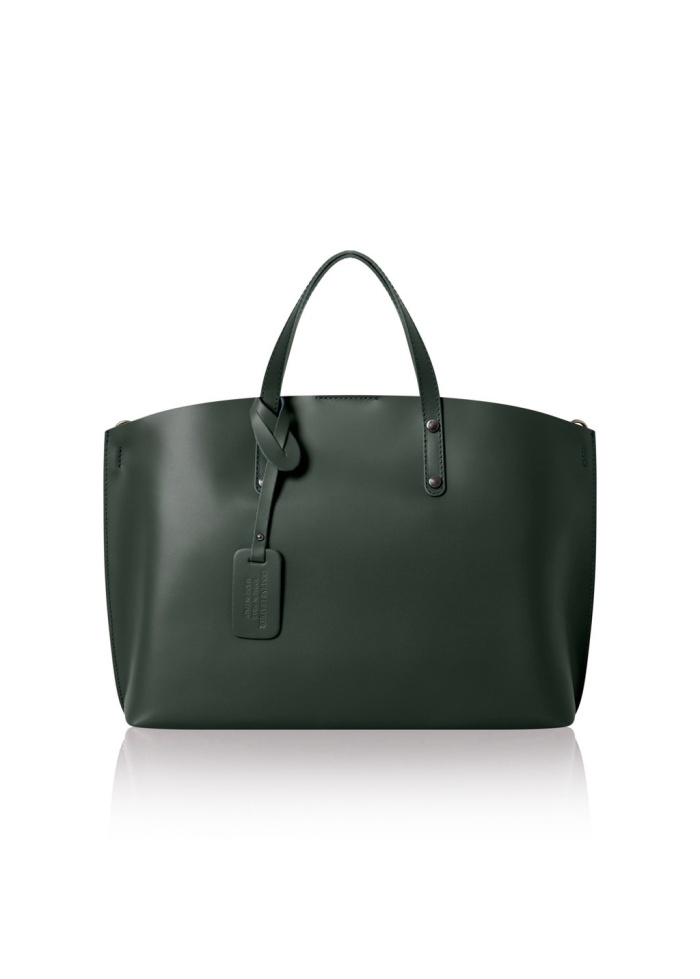 CPW | Bakewell Tote Dark Green Leather