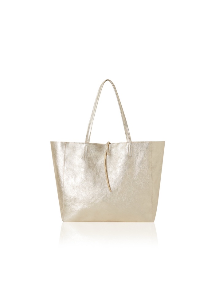 CPW | Harbury Gold Leather Tote Bag