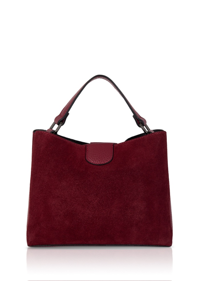 CPW | Suede Red Grab Bag