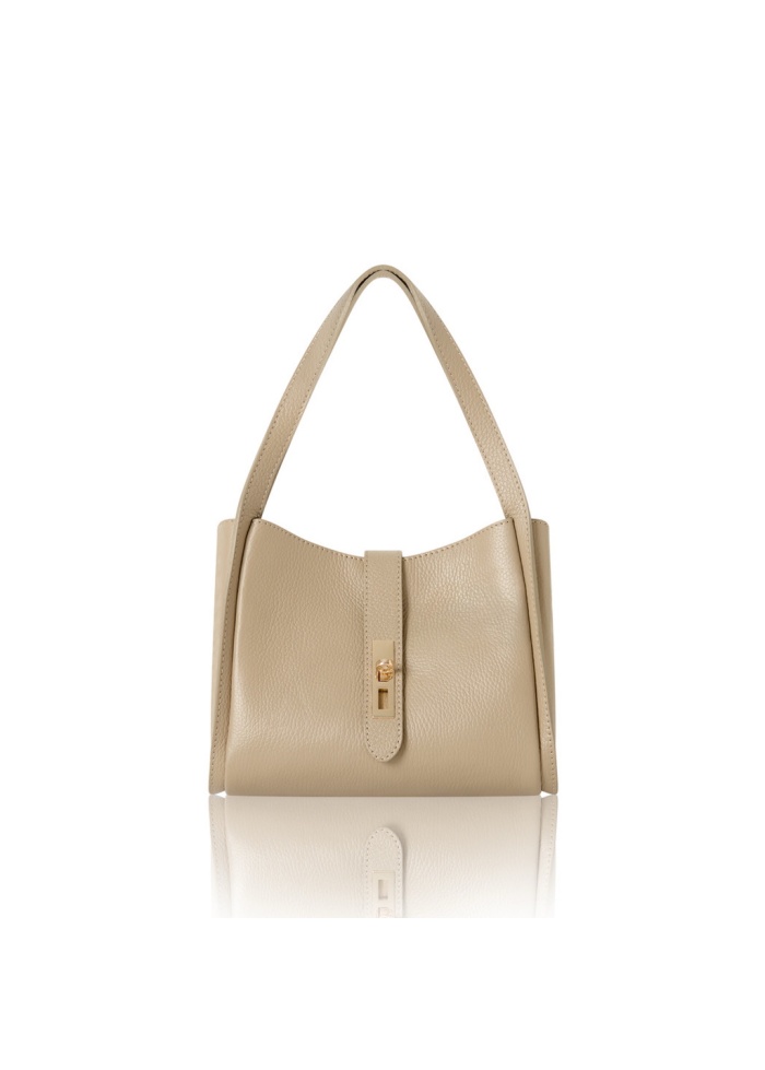 CPW | Canterbury Taupe Leather Handbag