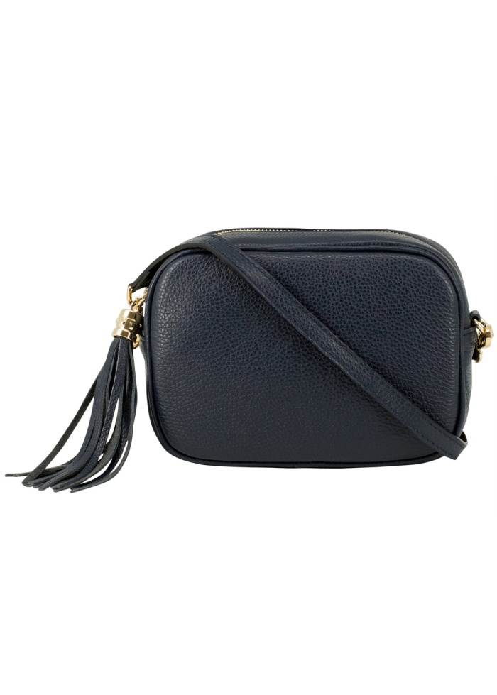 CPW | Chester Navy Leather Crossbody Bag