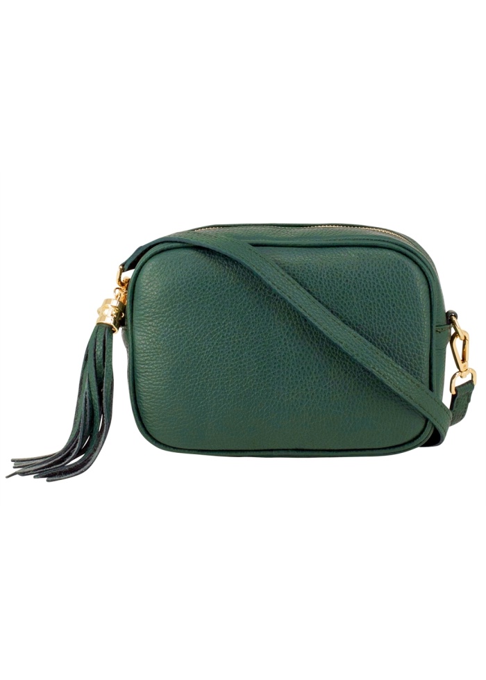 CPW | Chester Green Leather Crossbody Bag