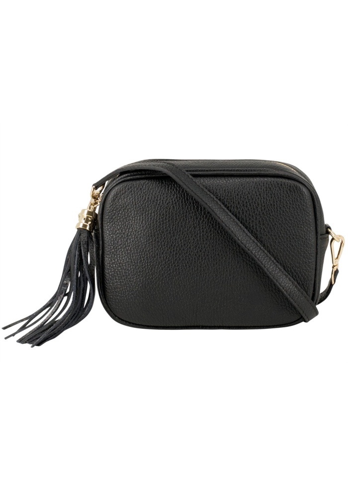 CPW | Chester Black Leather Crossbody Bag