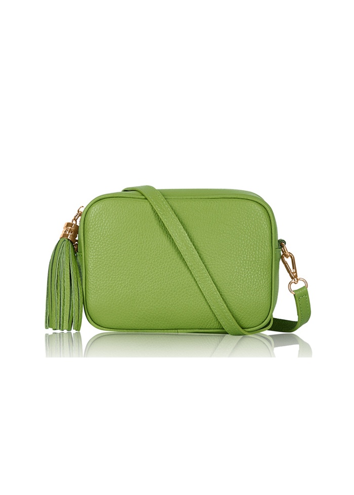 CPW | Chester Lime Leather Crossbody Bag