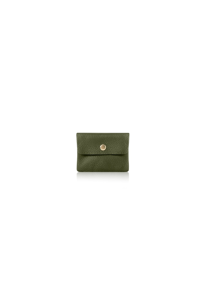 CPW | Coin Purse Olive Leather