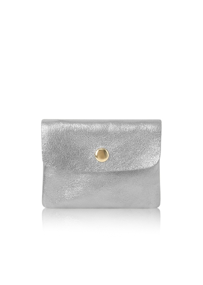 CPW | Coin Purse Silver Leather