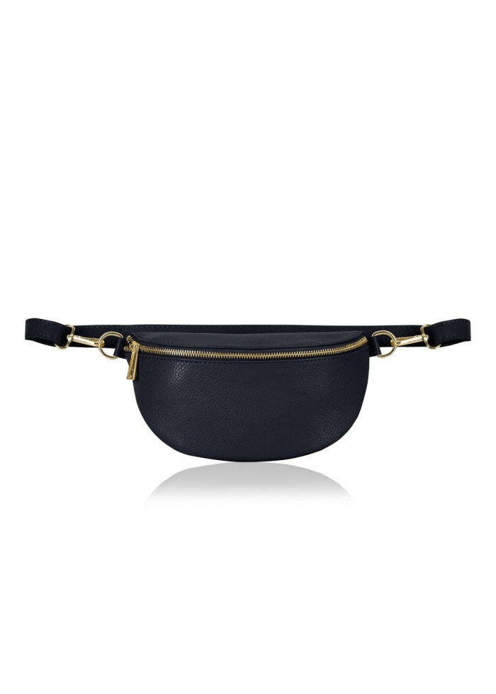 CPW | Cross Waist Bag Navy Leather