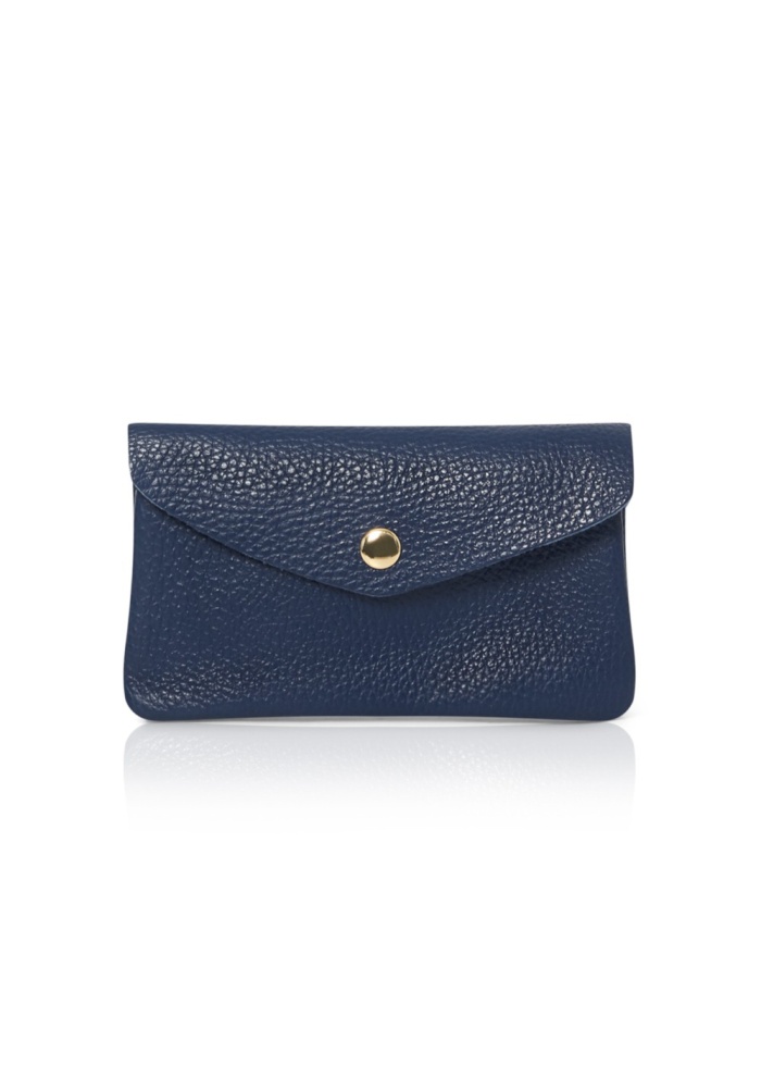 CPW | Larger Purse Navy Leather