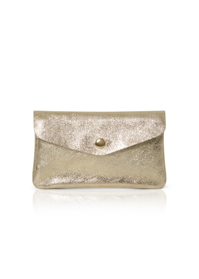 CPW | Larger Purse Gold Leather