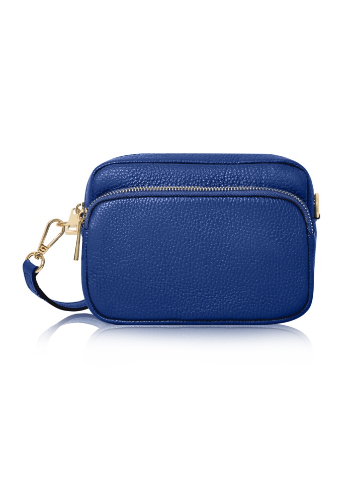 CPW | Lincoln Crossbody Blue Leather Bag
