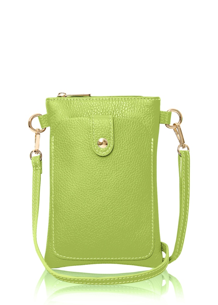 CPW | Cambridge Crossbody Lime Leather Bag