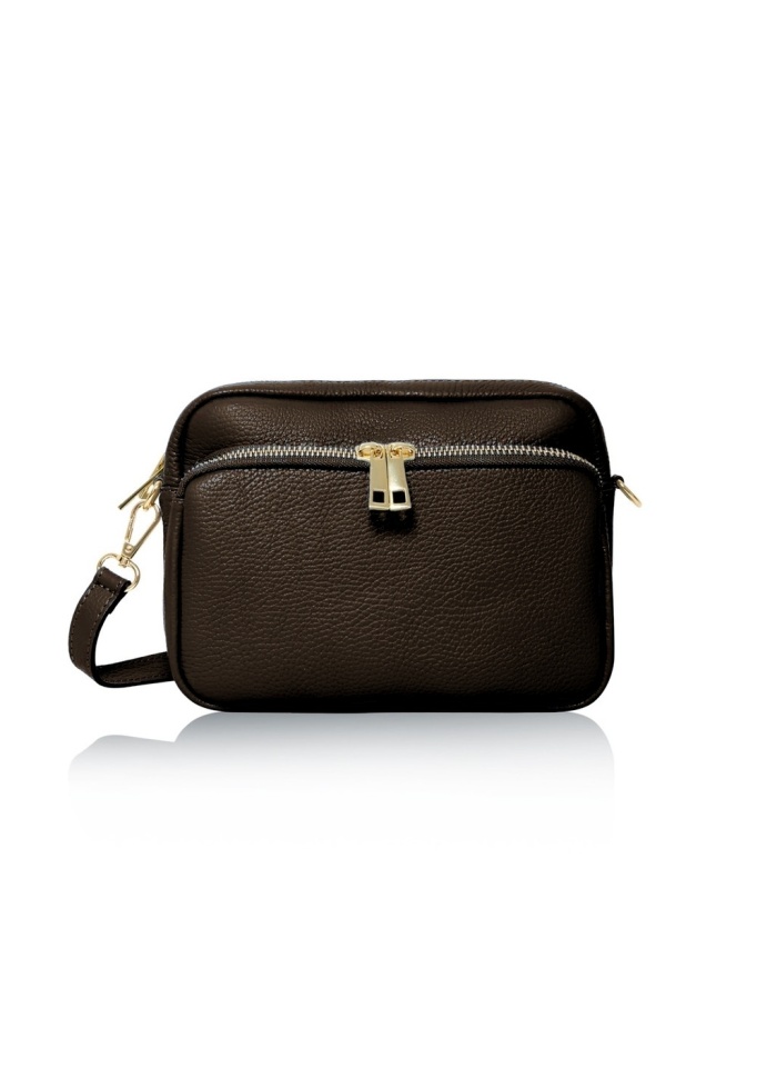 CPW | Knowle Brown Leather Crossbody Bag