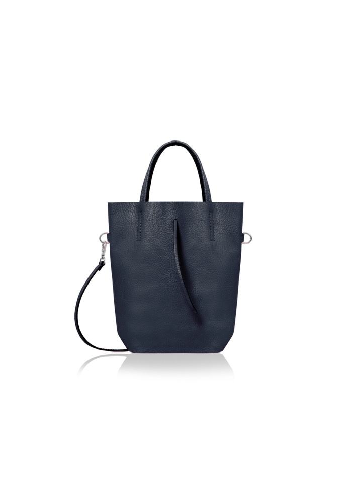 CPW | Buttermere Navy Leather Tote Bag