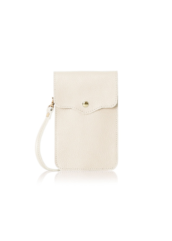CPW | Brockenhurst Cream Leather Crossbody Bag