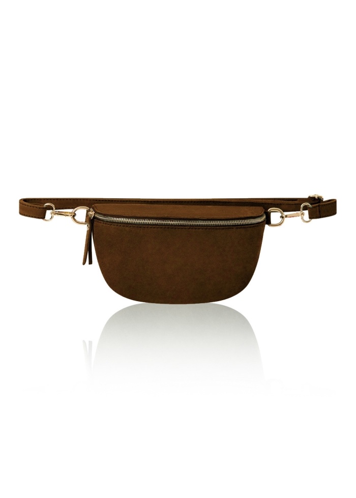 CPW | Arundel Chocolate Suede Leather Bag