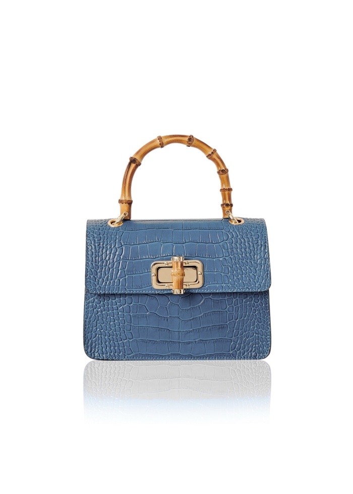 CPW | Camden Blue Leather Handbag
