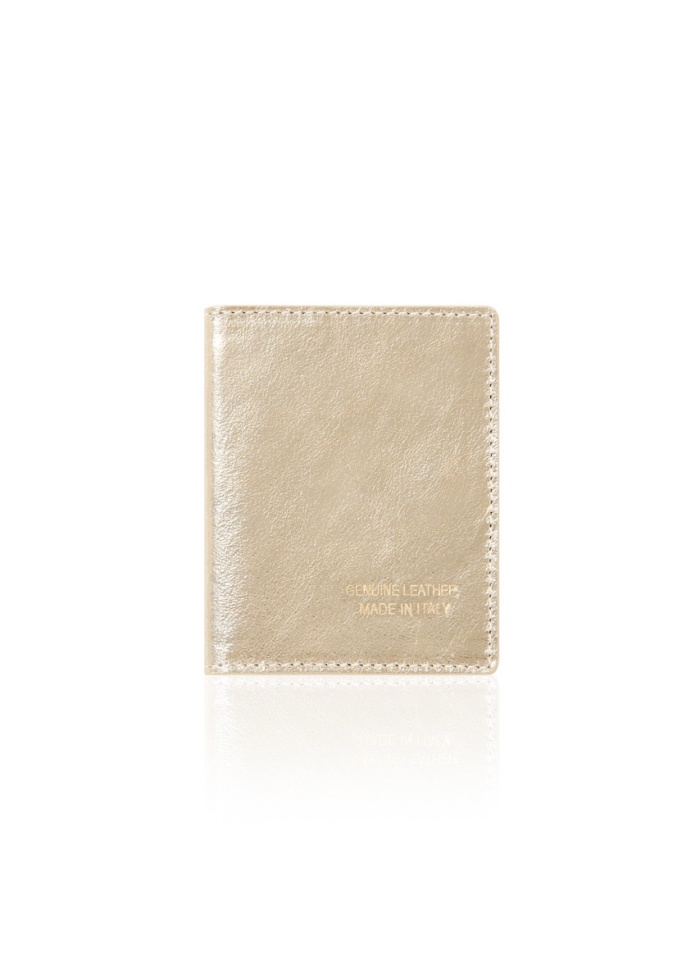 CPW | Credit Card Holder Gold Leather