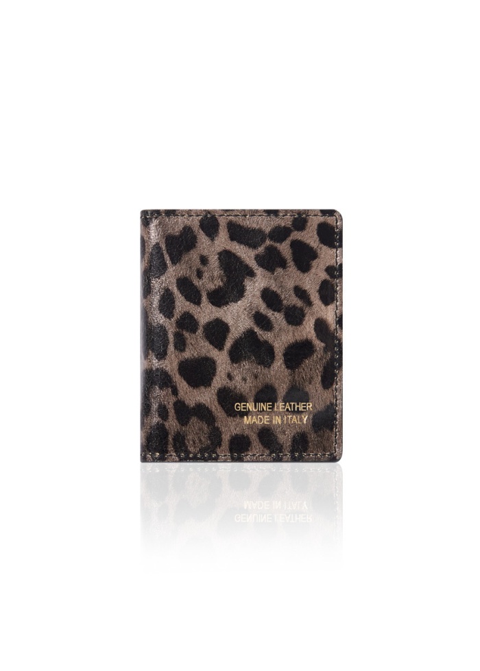 CPW | Credit Card Holder Leopard Leather