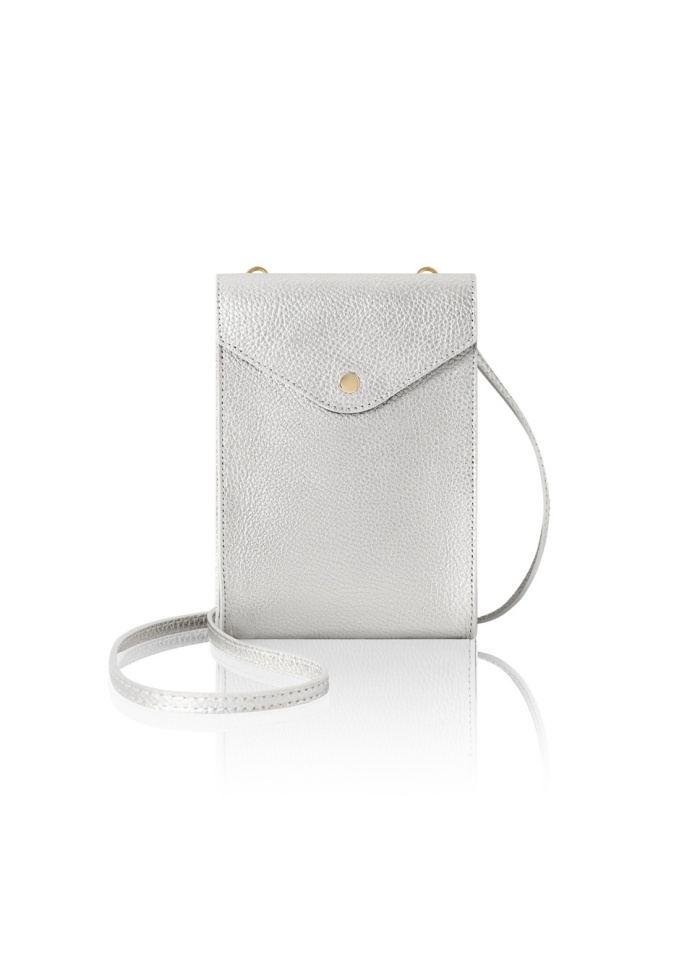 CPW | Hampstead Silver Leather Bag