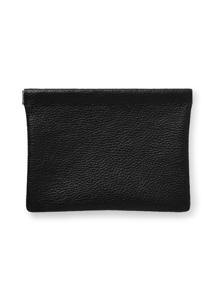 CPW | York Black Leather Clutch Pouch