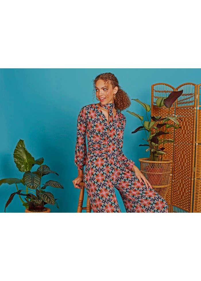 Onjenu | Sharon Jumpsuit Deneb Orange